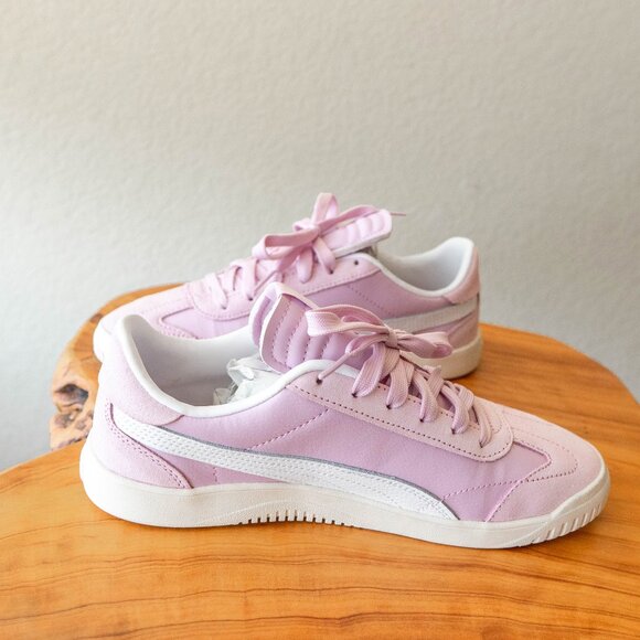 NIB Puma Club 5v5 Size 8 Grape Mist Suede Style# 398670-04 Athletic Shoes - Picture 6 of 11